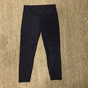 Zyia black brilliant high rise 7/8 legging Size XL